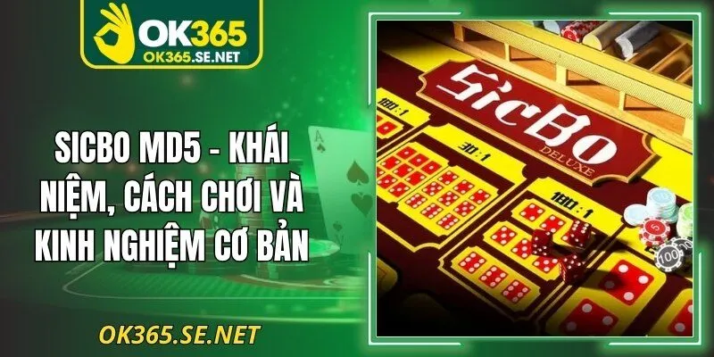 Sicbo MD5 - Khái Niệm, Cách Chơi Và Kinh Nghiệm Cơ Bản